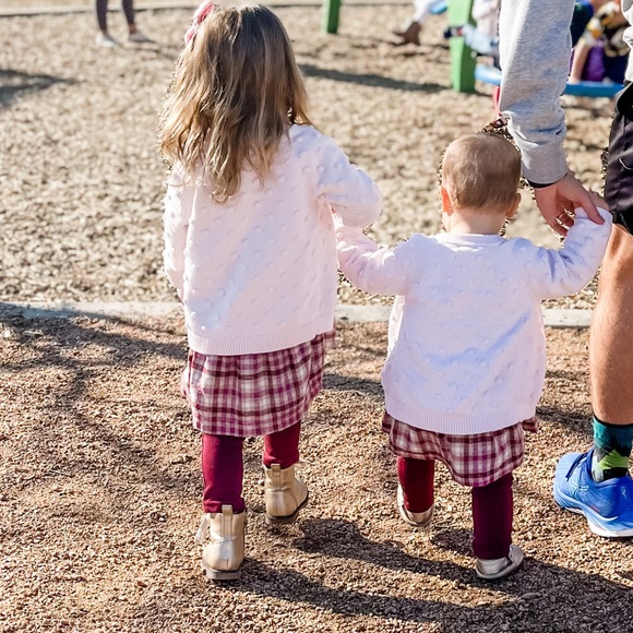 Fall Zara dresses with matching maroon old navy ballerina jeggings two sets - Picture 2 of 6